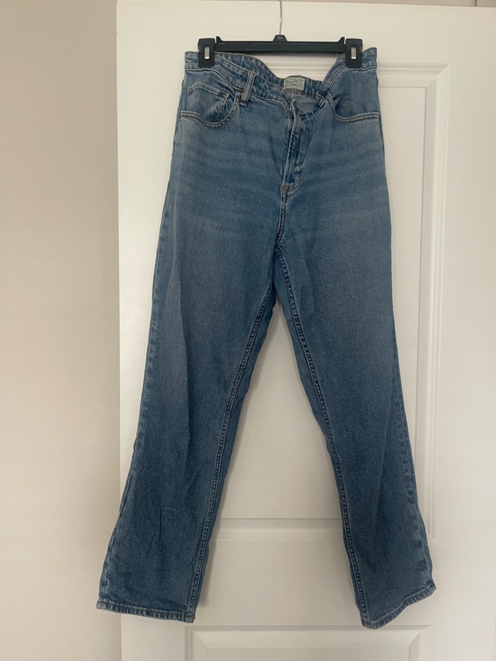 Faherty Light Blue Cropped Ankle Jeans